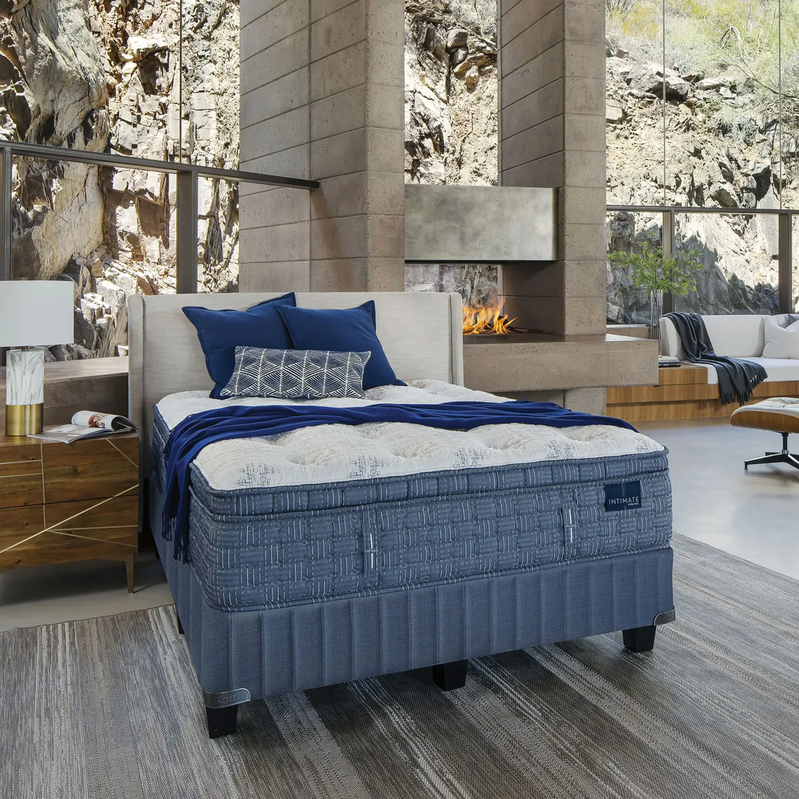 Matelas Penrose Eurotop — en situation